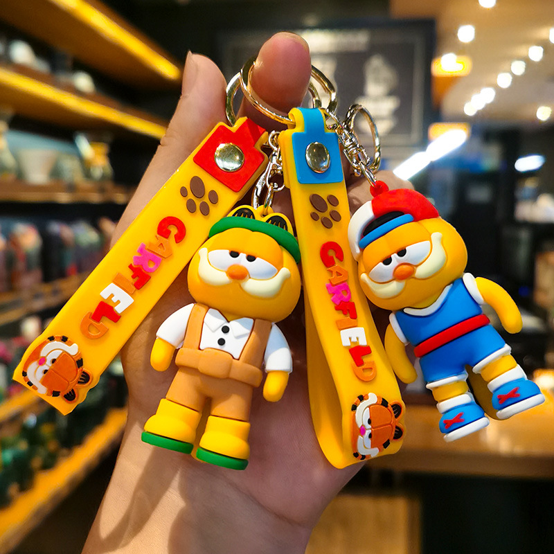 Creative Garfield Keychain Car - Car Accessories Wholesale incelemesi ve fiyatı