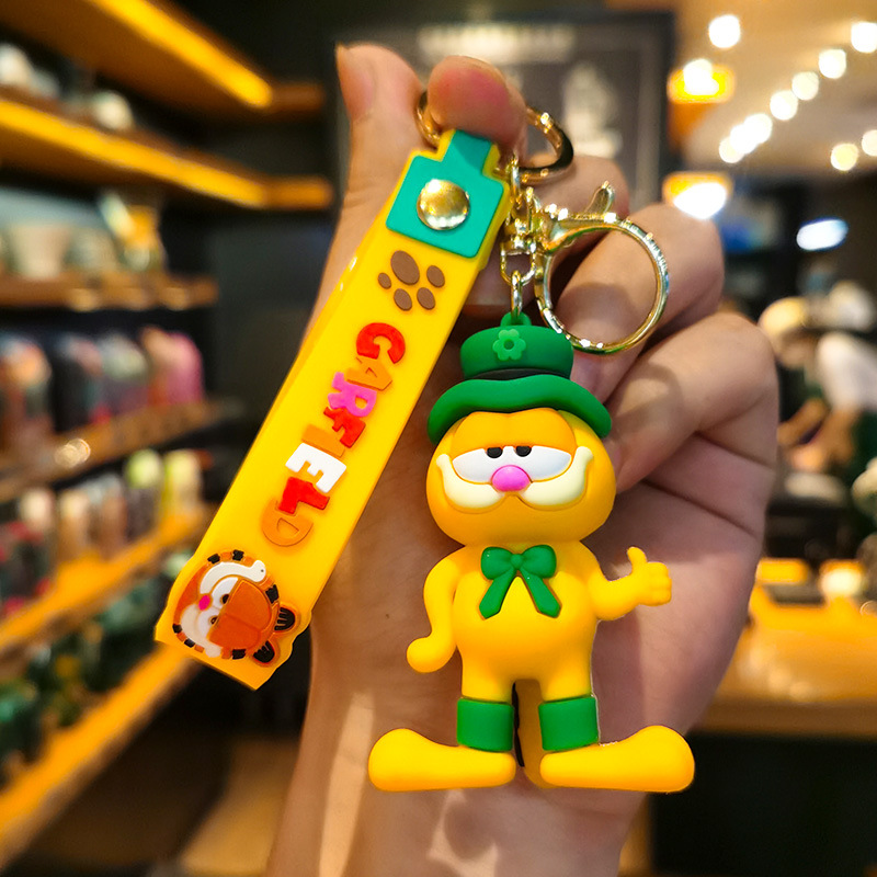 Creative Garfield Keychain Car - Car Accessories Wholesale incelemesi ve fiyatı