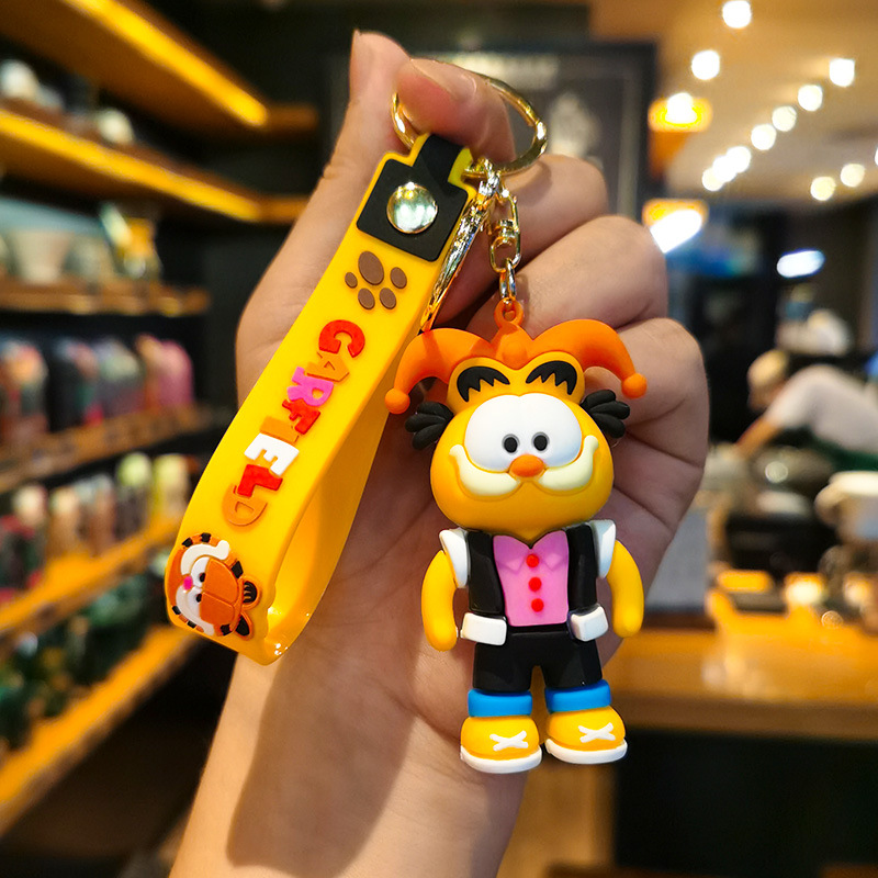 Creative Garfield Keychain Car - Car Accessories Wholesale incelemesi ve fiyatı