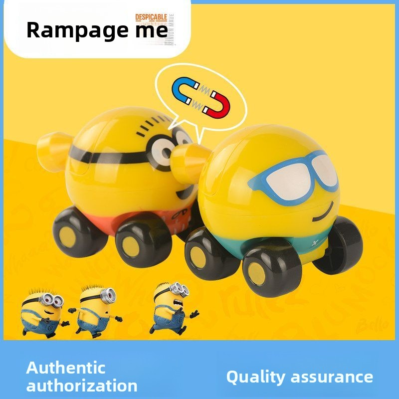 Minions cartoon cute toy train - Car Accessories Wholesale incelemesi ve fiyatı
