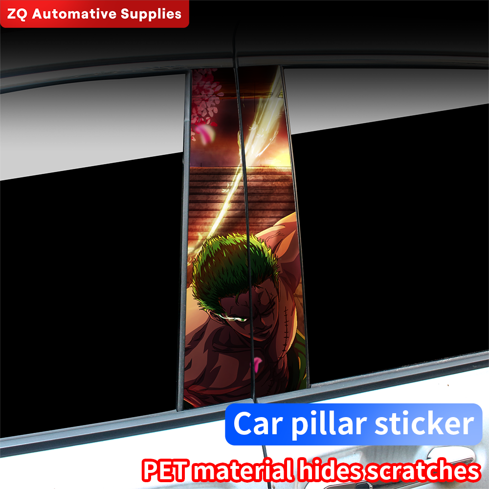 Funny Amine Zoro Car Stickers  - Car Accessories Must Have incelemesi ve fiyatı