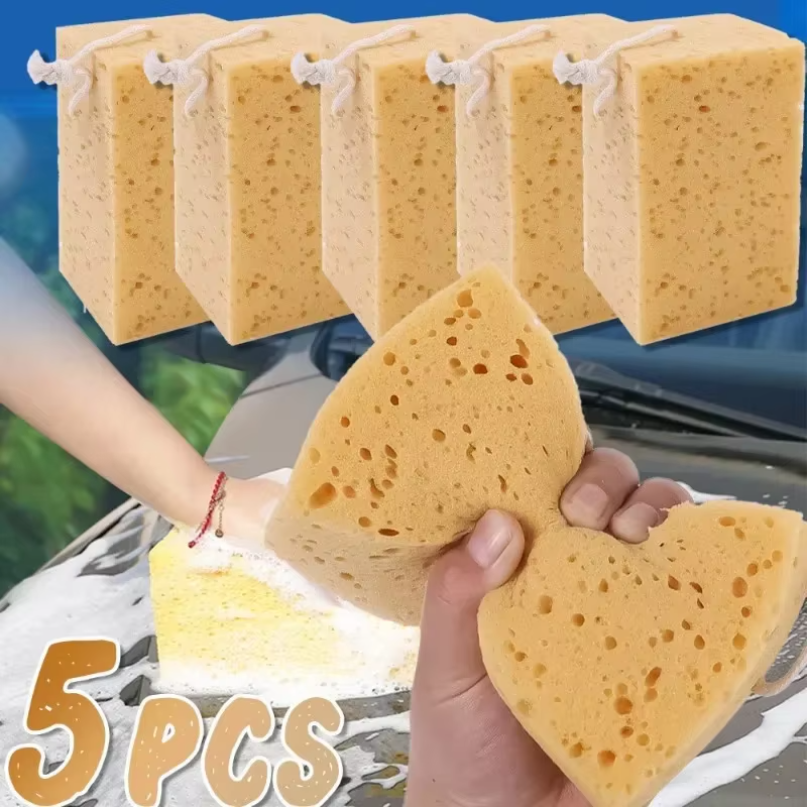Car Washing Sponge Large Honey - Car Detailing Brush incelemesi ve fiyatı
