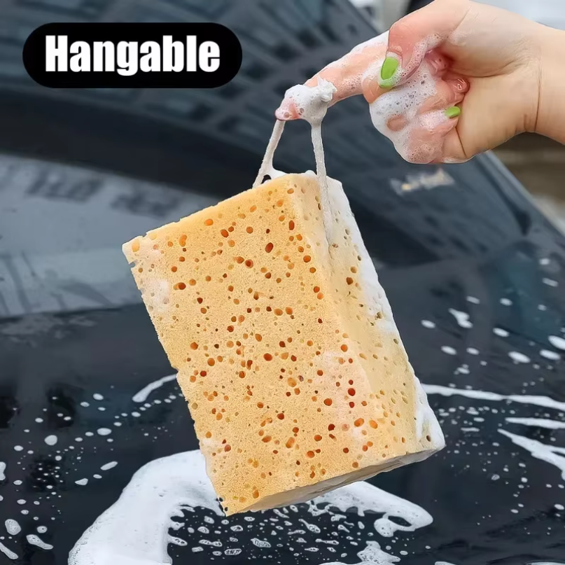 Car Washing Sponge Large Honey - Car Detailing Brush incelemesi ve fiyatı