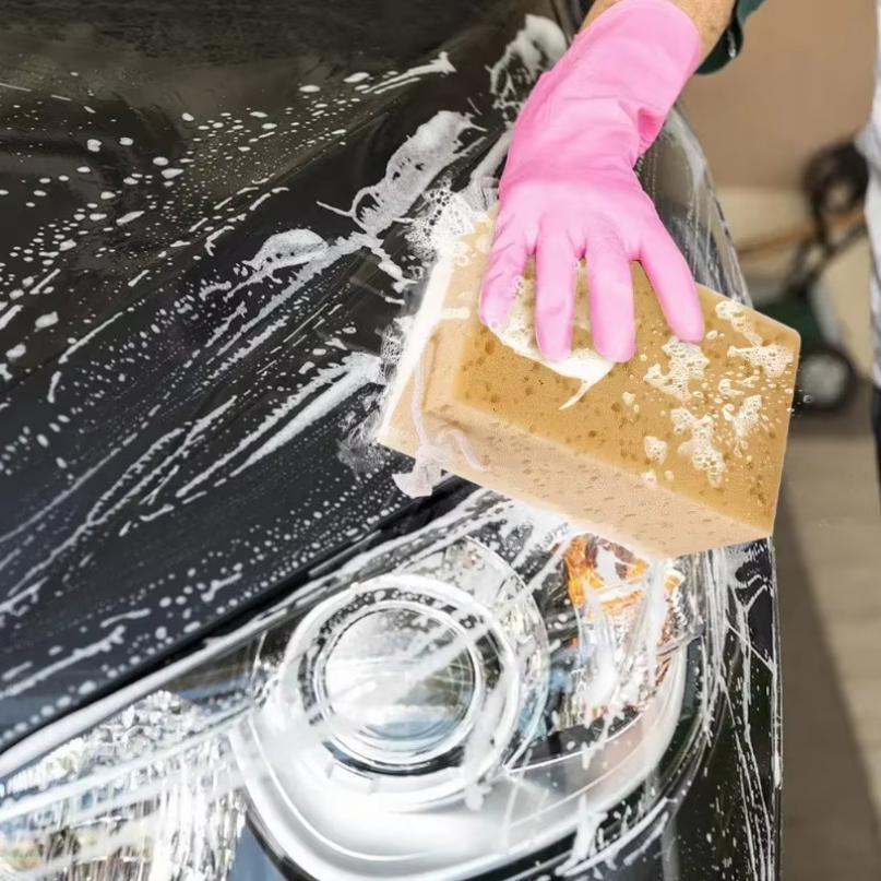Car Washing Sponge Large Honey - Car Detailing Brush incelemesi ve fiyatı
