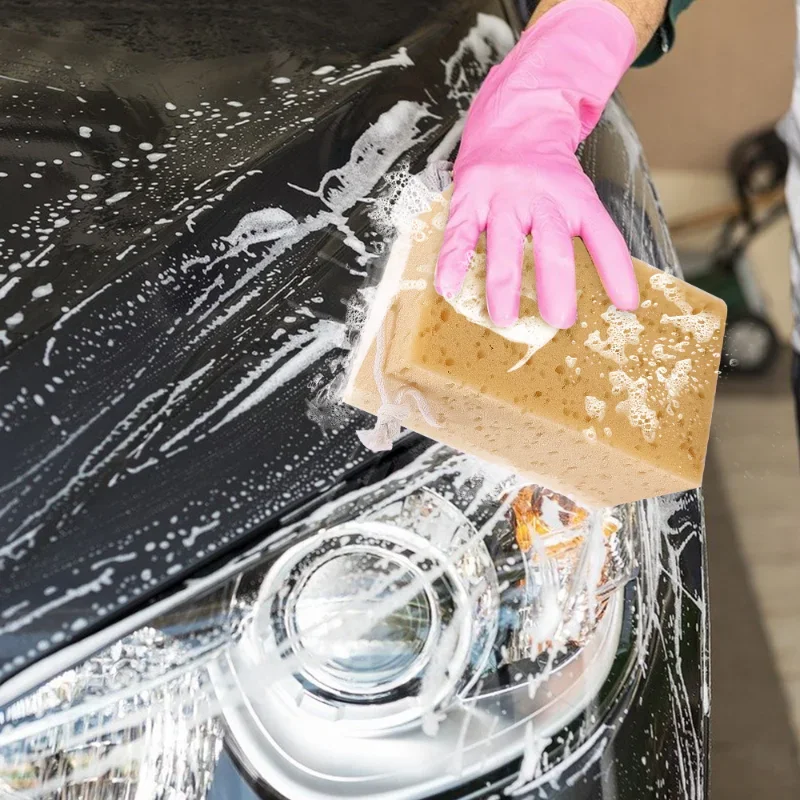 Car Washing Sponge Large Honey - Car Detailing Brush incelemesi ve fiyatı