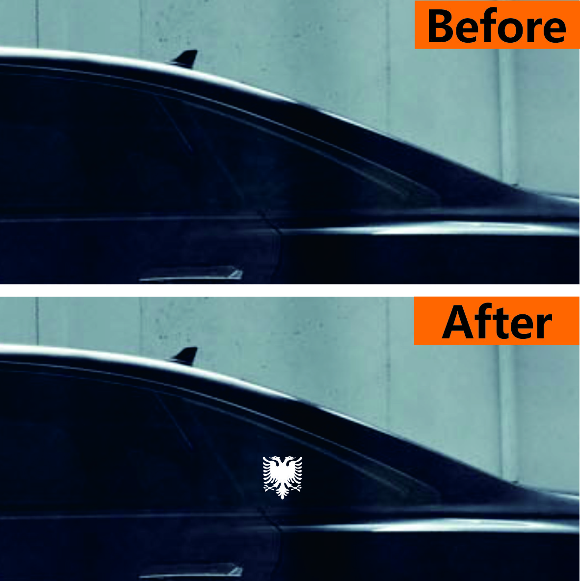 Vinyl Decal Albanian Double He - Car Accessories Lebanon incelemesi ve fiyatı